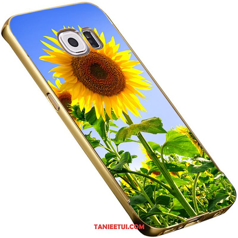 Etui Samsung Galaxy S6 Gwiazda Tylna Pokrywa Ochraniacz, Obudowa Samsung Galaxy S6 Niebieski Trójwymiarowy Lustro