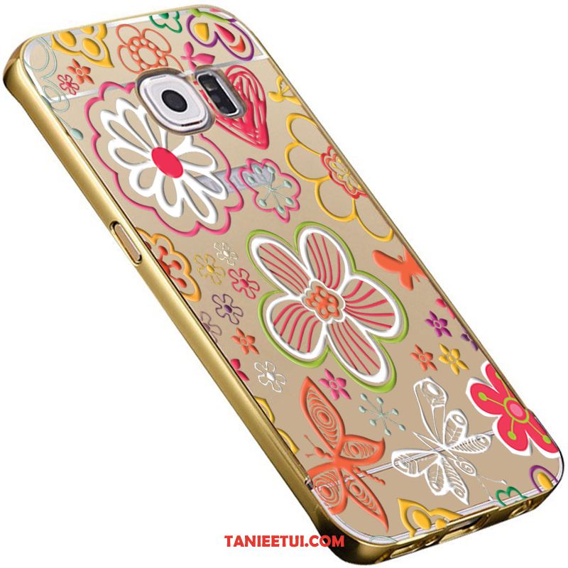 Etui Samsung Galaxy S6 Gwiazda Tylna Pokrywa Ochraniacz, Obudowa Samsung Galaxy S6 Niebieski Trójwymiarowy Lustro