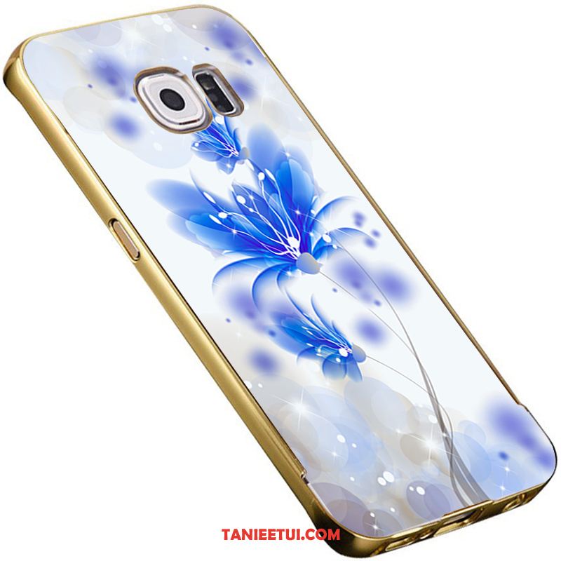 Etui Samsung Galaxy S6 Gwiazda Tylna Pokrywa Ochraniacz, Obudowa Samsung Galaxy S6 Niebieski Trójwymiarowy Lustro