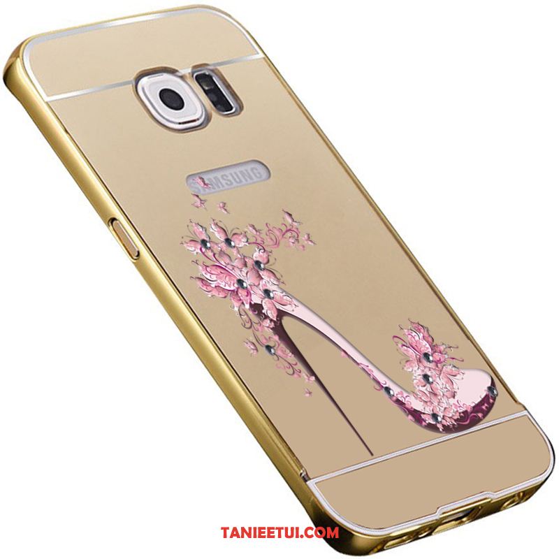 Etui Samsung Galaxy S6 Gwiazda Tylna Pokrywa Ochraniacz, Obudowa Samsung Galaxy S6 Niebieski Trójwymiarowy Lustro