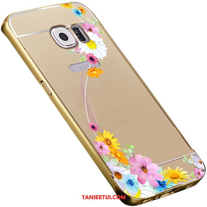 Etui Samsung Galaxy S6 Gwiazda Tylna Pokrywa Ochraniacz, Obudowa Samsung Galaxy S6 Niebieski Trójwymiarowy Lustro