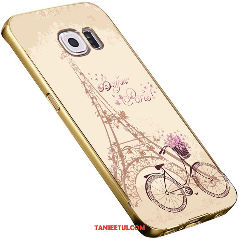 Etui Samsung Galaxy S6 Gwiazda Tylna Pokrywa Ochraniacz, Obudowa Samsung Galaxy S6 Niebieski Trójwymiarowy Lustro