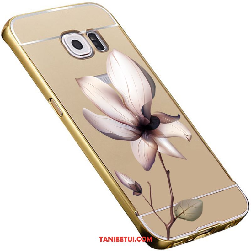 Etui Samsung Galaxy S6 Gwiazda Tylna Pokrywa Ochraniacz, Obudowa Samsung Galaxy S6 Niebieski Trójwymiarowy Lustro