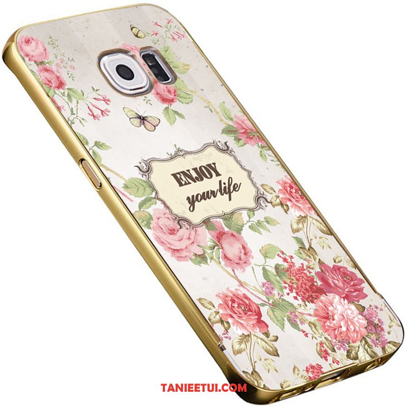 Etui Samsung Galaxy S6 Gwiazda Tylna Pokrywa Ochraniacz, Obudowa Samsung Galaxy S6 Niebieski Trójwymiarowy Lustro