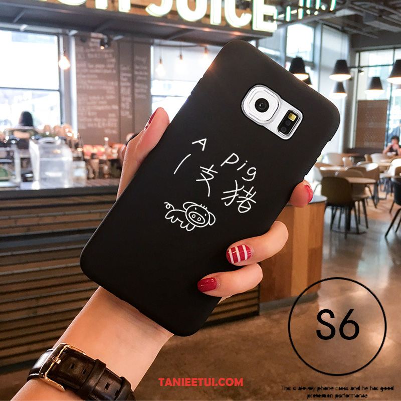 Etui Samsung Galaxy S6 Kreatywne All Inclusive Miękki, Obudowa Samsung Galaxy S6 Nubuku Kreskówka Gwiazda