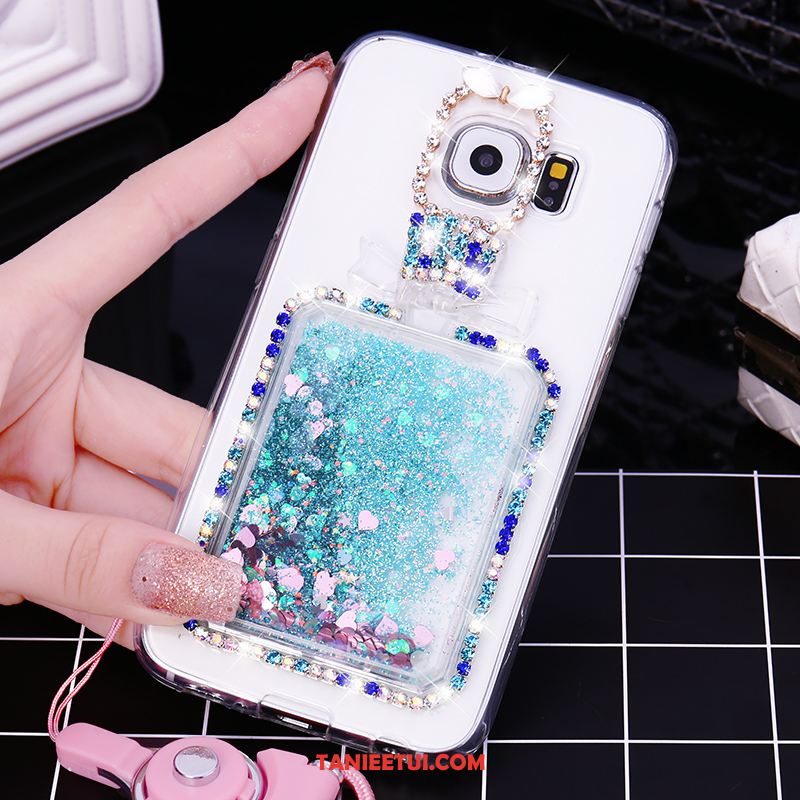 Etui Samsung Galaxy S6 Kreatywne Telefon Komórkowy Rhinestone, Futerał Samsung Galaxy S6 Miękki Gwiazda Silikonowe