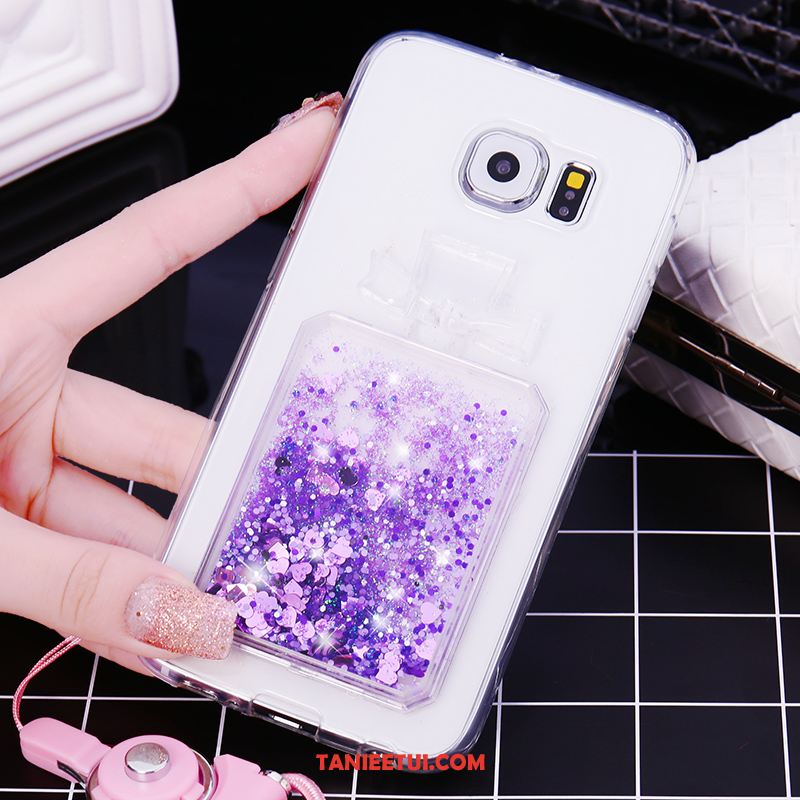 Etui Samsung Galaxy S6 Kreatywne Telefon Komórkowy Rhinestone, Futerał Samsung Galaxy S6 Miękki Gwiazda Silikonowe