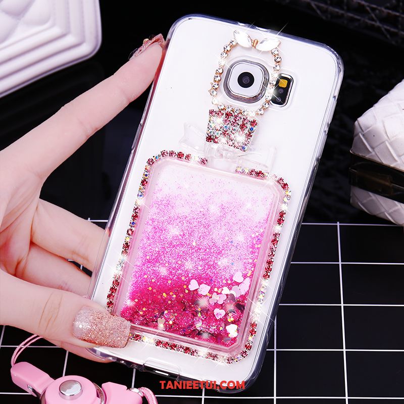 Etui Samsung Galaxy S6 Kreatywne Telefon Komórkowy Rhinestone, Futerał Samsung Galaxy S6 Miękki Gwiazda Silikonowe