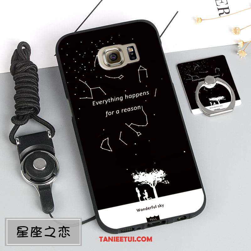 Etui Samsung Galaxy S6 Kreskówka Kreatywne Gwiazda, Futerał Samsung Galaxy S6 Telefon Komórkowy Biały