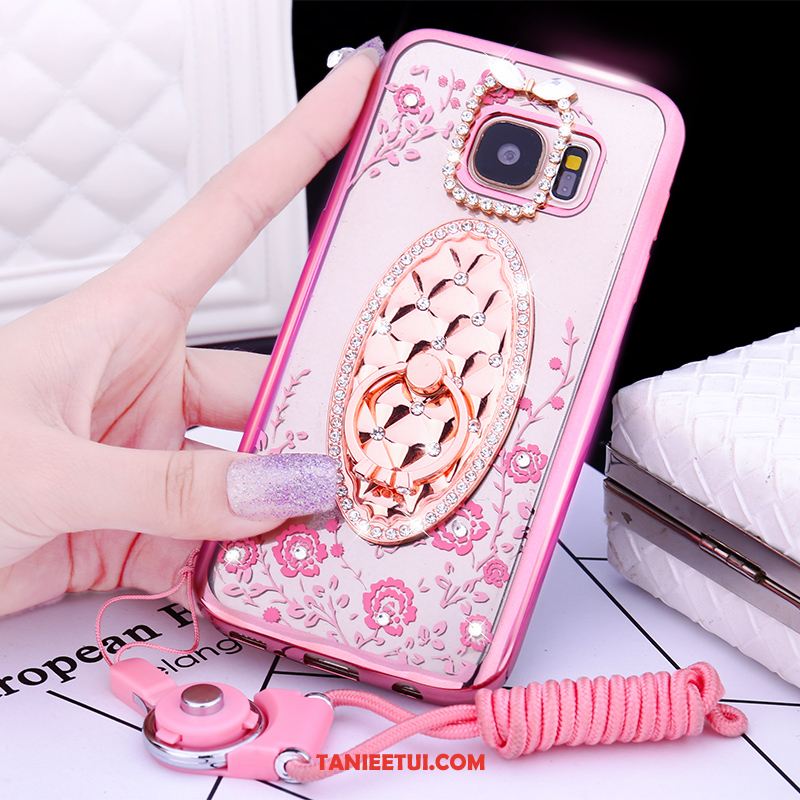 Etui Samsung Galaxy S6 Ochraniacz Miękki Nowy, Pokrowce Samsung Galaxy S6 Rhinestone Silikonowe Telefon Komórkowy Champagner Farbe