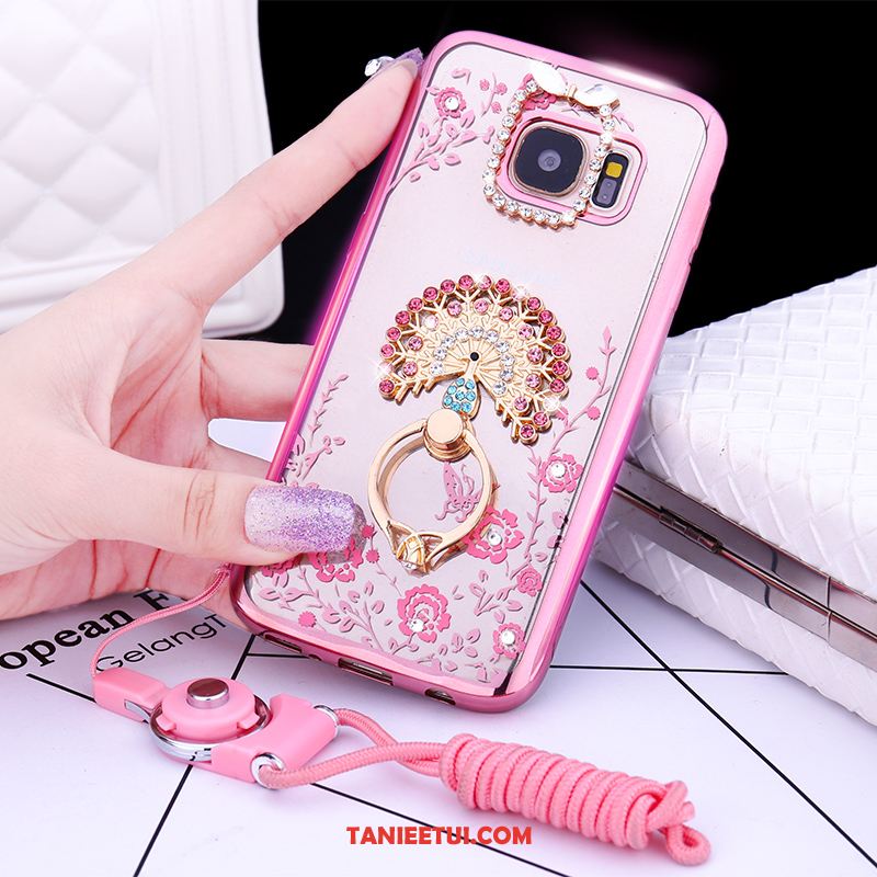 Etui Samsung Galaxy S6 Ochraniacz Miękki Nowy, Pokrowce Samsung Galaxy S6 Rhinestone Silikonowe Telefon Komórkowy Champagner Farbe