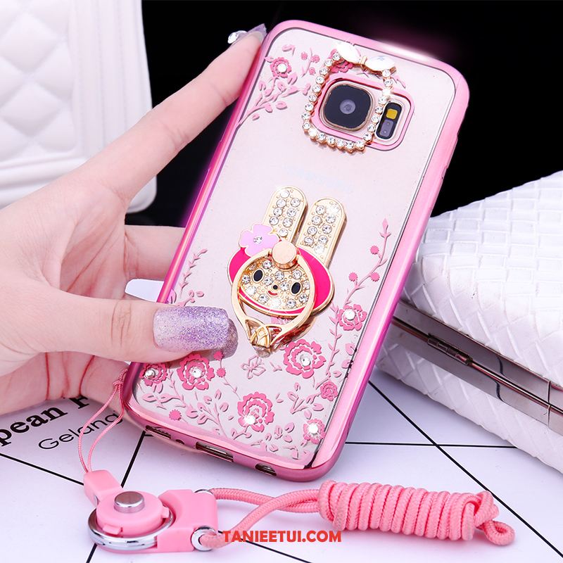 Etui Samsung Galaxy S6 Ochraniacz Miękki Nowy, Pokrowce Samsung Galaxy S6 Rhinestone Silikonowe Telefon Komórkowy Champagner Farbe