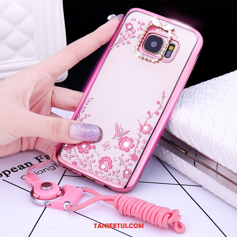 Etui Samsung Galaxy S6 Ochraniacz Miękki Nowy, Pokrowce Samsung Galaxy S6 Rhinestone Silikonowe Telefon Komórkowy Champagner Farbe