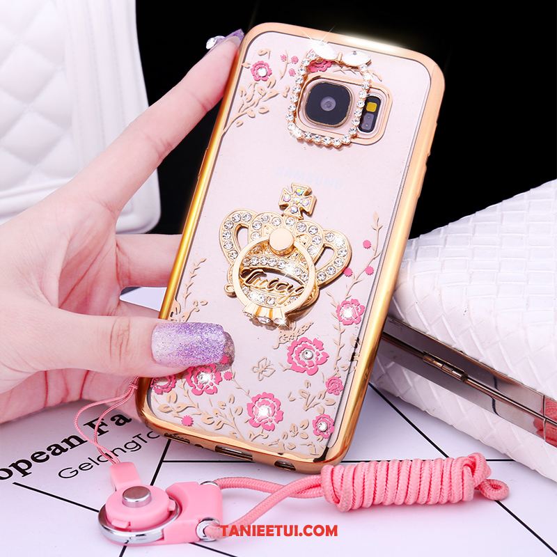 Etui Samsung Galaxy S6 Ochraniacz Miękki Nowy, Pokrowce Samsung Galaxy S6 Rhinestone Silikonowe Telefon Komórkowy Champagner Farbe