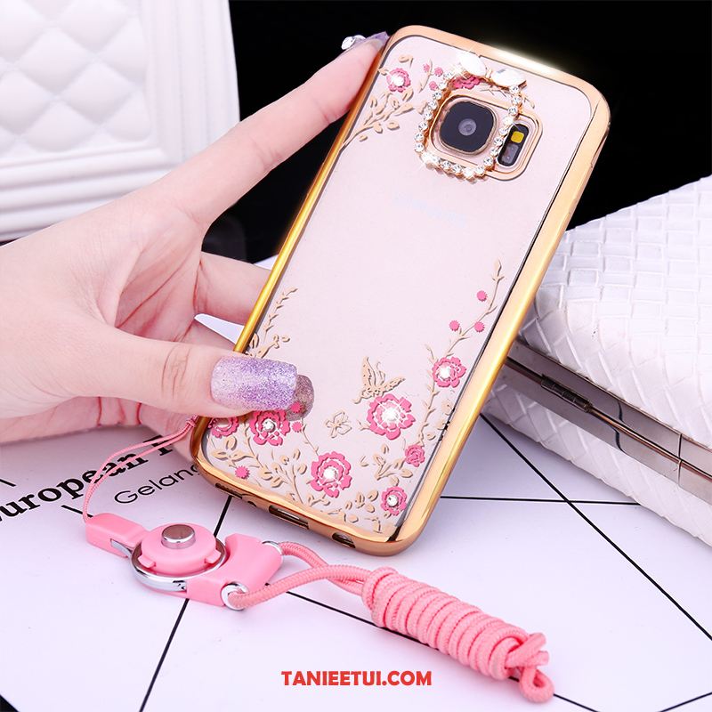 Etui Samsung Galaxy S6 Ochraniacz Miękki Nowy, Pokrowce Samsung Galaxy S6 Rhinestone Silikonowe Telefon Komórkowy Champagner Farbe