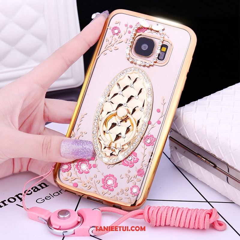 Etui Samsung Galaxy S6 Ochraniacz Miękki Nowy, Pokrowce Samsung Galaxy S6 Rhinestone Silikonowe Telefon Komórkowy Champagner Farbe