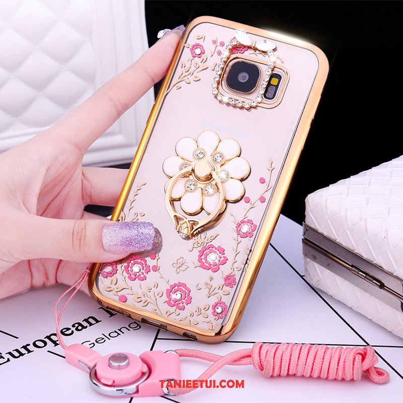 Etui Samsung Galaxy S6 Ochraniacz Miękki Nowy, Pokrowce Samsung Galaxy S6 Rhinestone Silikonowe Telefon Komórkowy Champagner Farbe