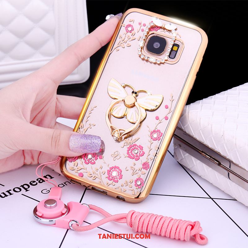 Etui Samsung Galaxy S6 Ochraniacz Miękki Nowy, Pokrowce Samsung Galaxy S6 Rhinestone Silikonowe Telefon Komórkowy Champagner Farbe