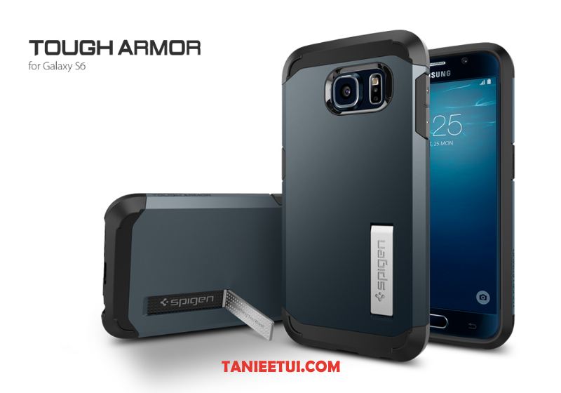Etui Samsung Galaxy S6 Telefon Komórkowy Ochraniacz Anti-fall, Futerał Samsung Galaxy S6 Silikonowe Złoto Pancerz
