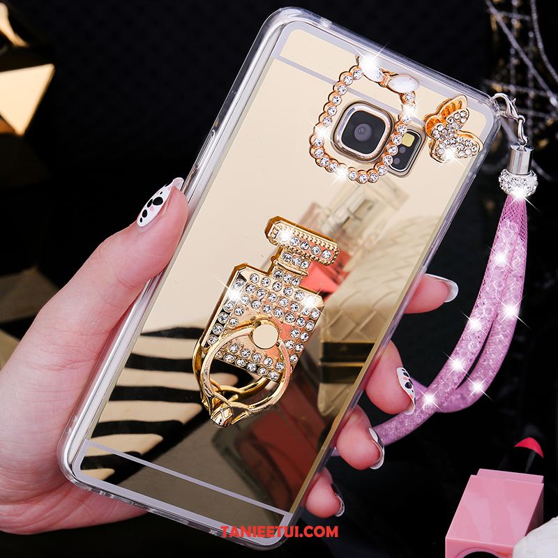 Etui Samsung Galaxy S6 Telefon Komórkowy Silikonowe Anti-fall, Obudowa Samsung Galaxy S6 Złoto Tendencja Gwiazda