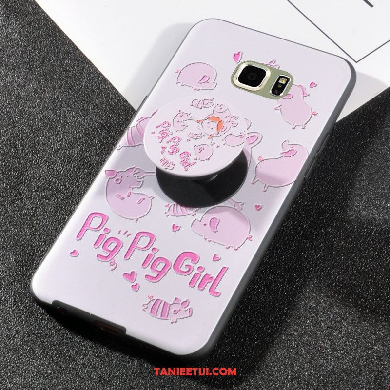 Etui Samsung Galaxy S6 Telefon Komórkowy Wspornik All Inclusive, Pokrowce Samsung Galaxy S6 Nubuku Nowy Niebieski