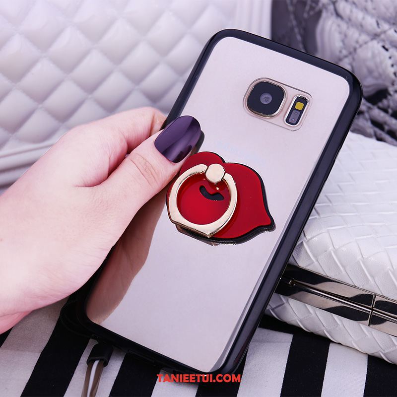 Etui Samsung Galaxy S6 Wspornik Ring Kreskówka, Futerał Samsung Galaxy S6 Kreatywne Gwiazda Proszek