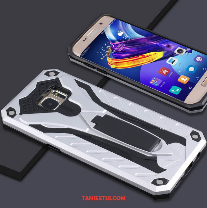 Etui Samsung Galaxy S7 All Inclusive Telefon Komórkowy Gwiazda, Obudowa Samsung Galaxy S7 Czarny Tendencja Czerwony