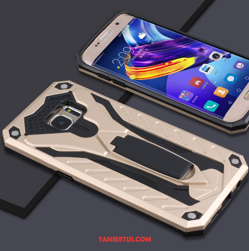 Etui Samsung Galaxy S7 All Inclusive Telefon Komórkowy Gwiazda, Obudowa Samsung Galaxy S7 Czarny Tendencja Czerwony