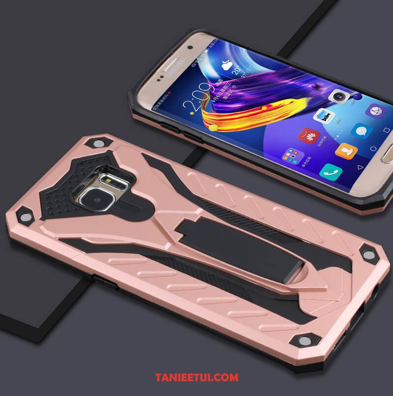 Etui Samsung Galaxy S7 All Inclusive Telefon Komórkowy Gwiazda, Obudowa Samsung Galaxy S7 Czarny Tendencja Czerwony