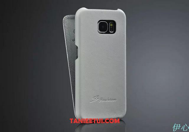 Etui Samsung Galaxy S7 Edge Telefon Komórkowy Gwiazda Prawdziwa Skóra, Futerał Samsung Galaxy S7 Edge Ochraniacz Cienka Skórzany Futerał Braun
