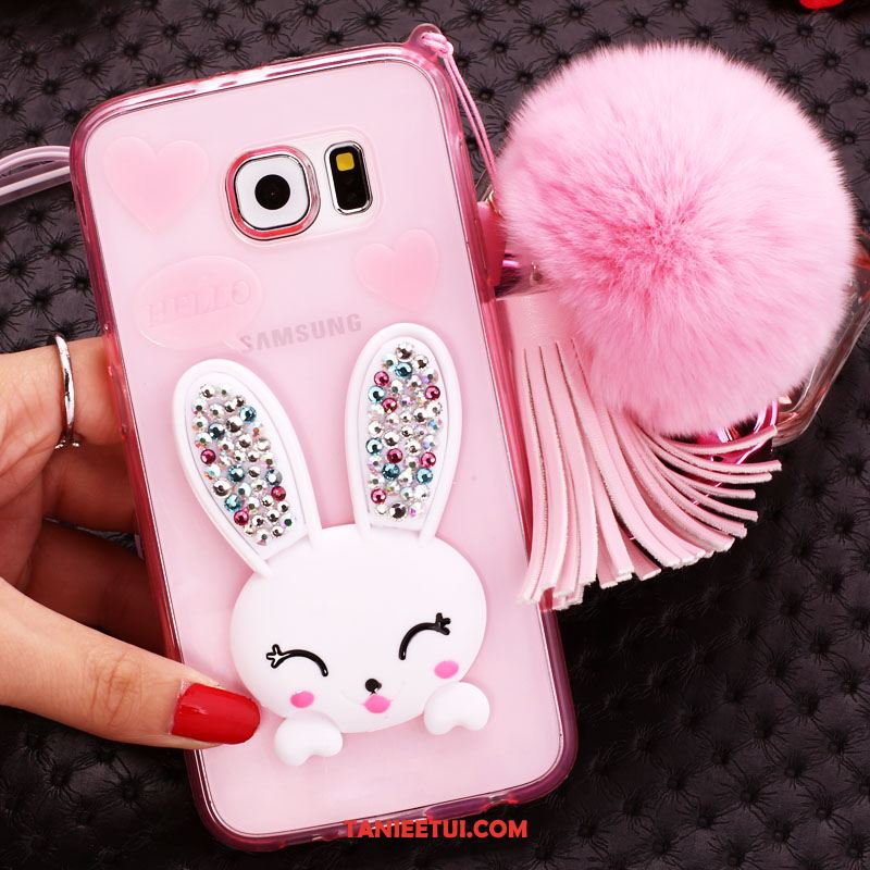 Etui Samsung Galaxy S7 Gwiazda Wiszące Ozdoby Rhinestone, Obudowa Samsung Galaxy S7 Telefon Komórkowy Zielony Ochraniacz