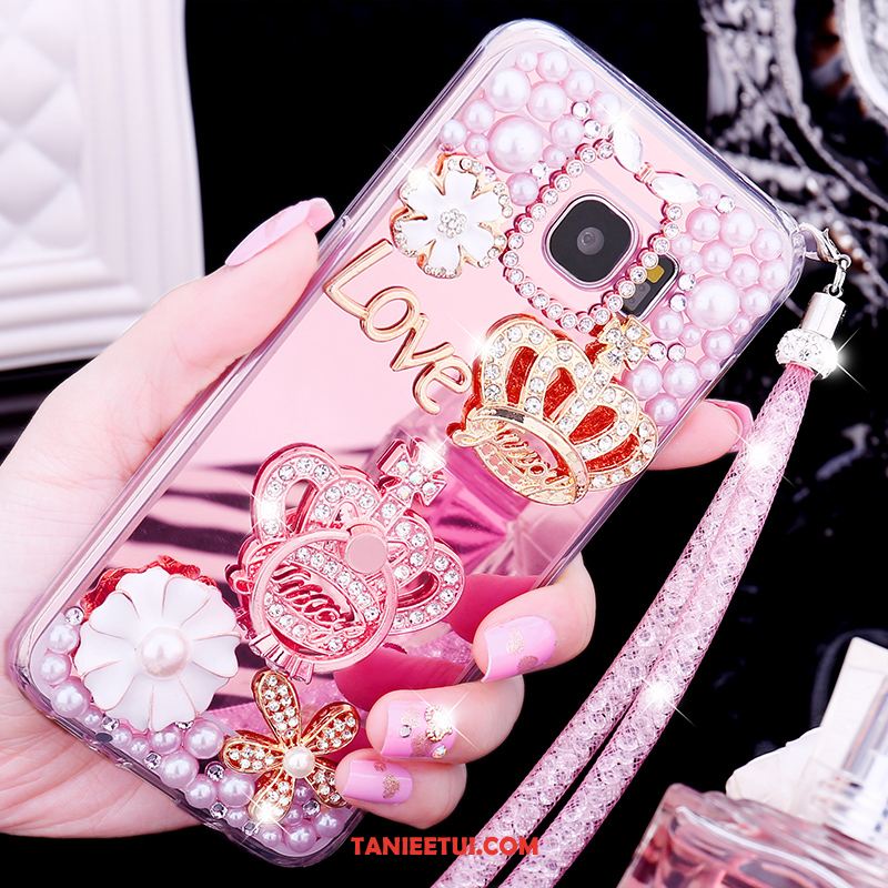 Etui Samsung Galaxy S7 Miękki Osobowość Wiszące Ozdoby, Pokrowce Samsung Galaxy S7 Rhinestone Telefon Komórkowy Kreatywne