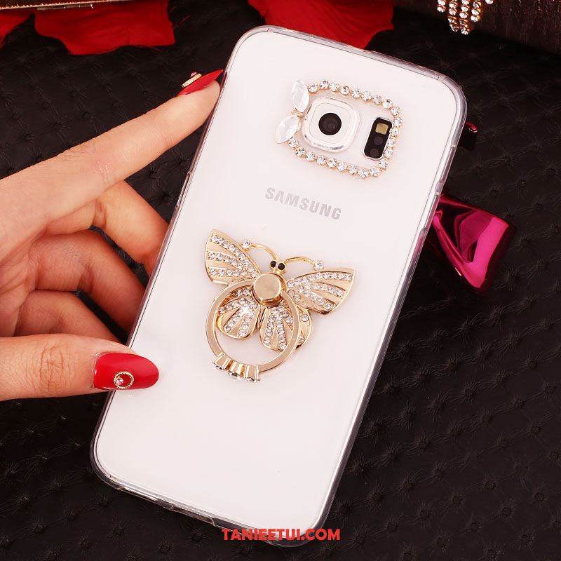 Etui Samsung Galaxy S7 Ring Silikonowe Gwiazda, Futerał Samsung Galaxy S7 Telefon Komórkowy Ochraniacz Rhinestone