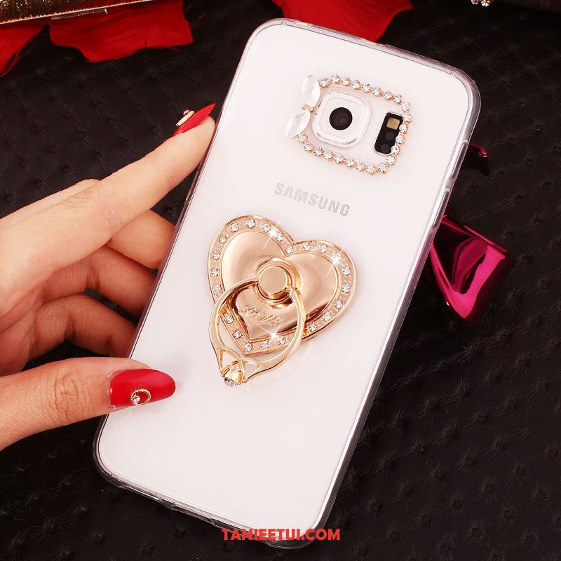 Etui Samsung Galaxy S7 Ring Silikonowe Gwiazda, Futerał Samsung Galaxy S7 Telefon Komórkowy Ochraniacz Rhinestone