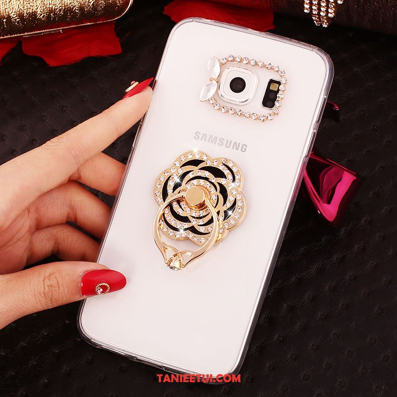 Etui Samsung Galaxy S7 Ring Silikonowe Gwiazda, Futerał Samsung Galaxy S7 Telefon Komórkowy Ochraniacz Rhinestone