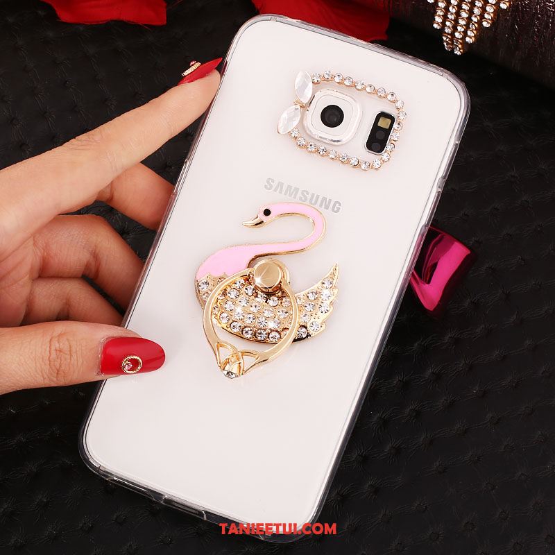 Etui Samsung Galaxy S7 Ring Silikonowe Gwiazda, Futerał Samsung Galaxy S7 Telefon Komórkowy Ochraniacz Rhinestone