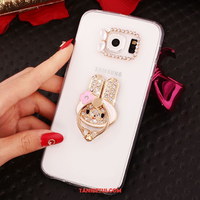 Etui Samsung Galaxy S7 Ring Silikonowe Gwiazda, Futerał Samsung Galaxy S7 Telefon Komórkowy Ochraniacz Rhinestone