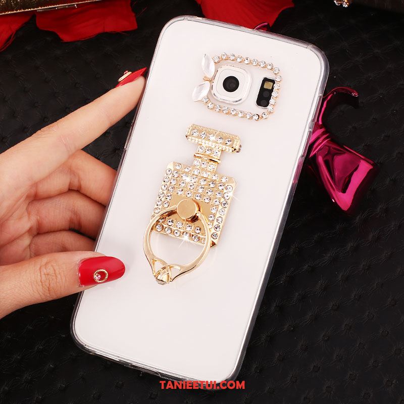 Etui Samsung Galaxy S7 Ring Silikonowe Gwiazda, Futerał Samsung Galaxy S7 Telefon Komórkowy Ochraniacz Rhinestone