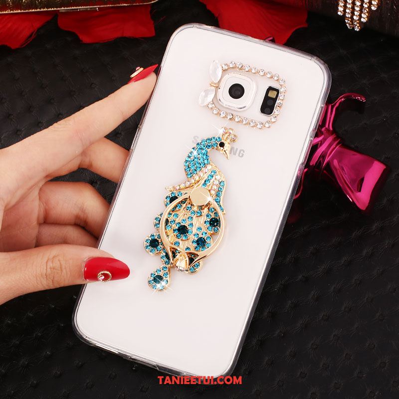 Etui Samsung Galaxy S7 Ring Silikonowe Gwiazda, Futerał Samsung Galaxy S7 Telefon Komórkowy Ochraniacz Rhinestone