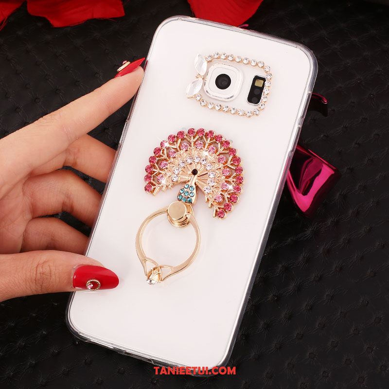 Etui Samsung Galaxy S7 Ring Silikonowe Gwiazda, Futerał Samsung Galaxy S7 Telefon Komórkowy Ochraniacz Rhinestone