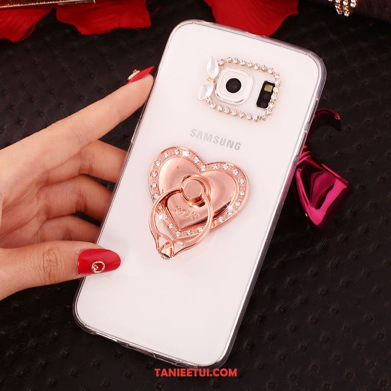 Etui Samsung Galaxy S7 Ring Silikonowe Gwiazda, Futerał Samsung Galaxy S7 Telefon Komórkowy Ochraniacz Rhinestone