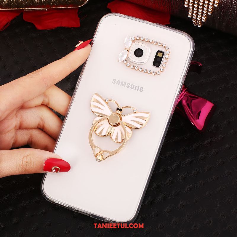 Etui Samsung Galaxy S7 Ring Silikonowe Gwiazda, Futerał Samsung Galaxy S7 Telefon Komórkowy Ochraniacz Rhinestone