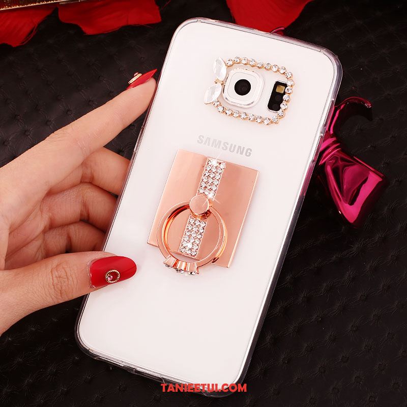 Etui Samsung Galaxy S7 Ring Silikonowe Gwiazda, Futerał Samsung Galaxy S7 Telefon Komórkowy Ochraniacz Rhinestone