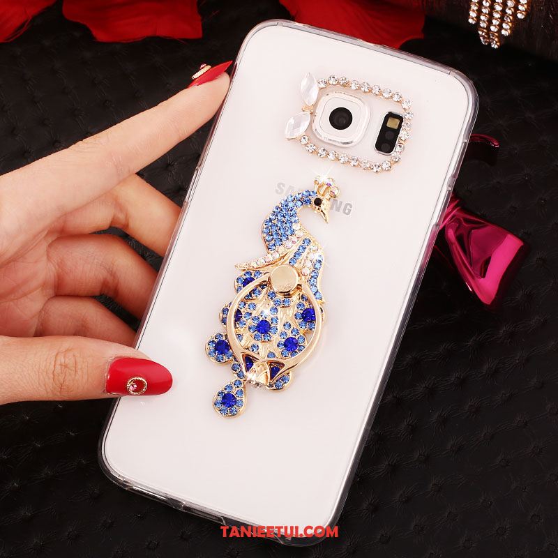 Etui Samsung Galaxy S7 Ring Silikonowe Gwiazda, Futerał Samsung Galaxy S7 Telefon Komórkowy Ochraniacz Rhinestone