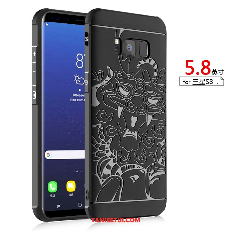 Etui Samsung Galaxy S8 Anti-fall Ochraniacz Telefon Komórkowy, Obudowa Samsung Galaxy S8 Nubuku All Inclusive Obrzeża