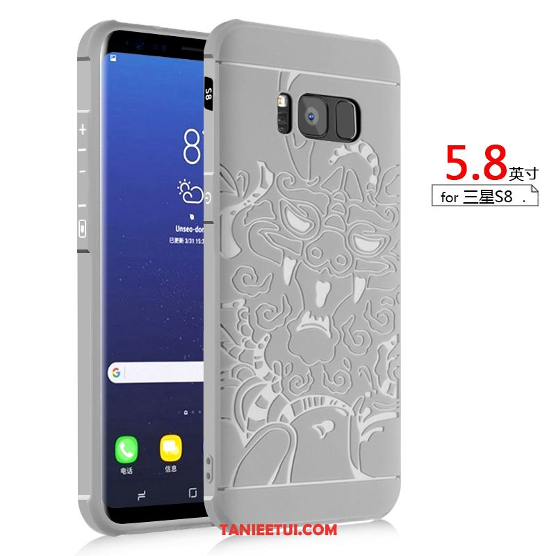 Etui Samsung Galaxy S8 Anti-fall Ochraniacz Telefon Komórkowy, Obudowa Samsung Galaxy S8 Nubuku All Inclusive Obrzeża