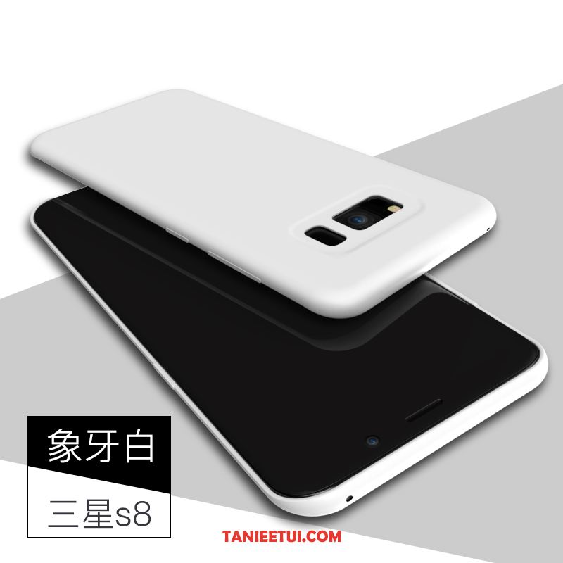 Etui Samsung Galaxy S8 Biały Zielony Ochraniacz, Pokrowce Samsung Galaxy S8 Telefon Komórkowy All Inclusive Miękki