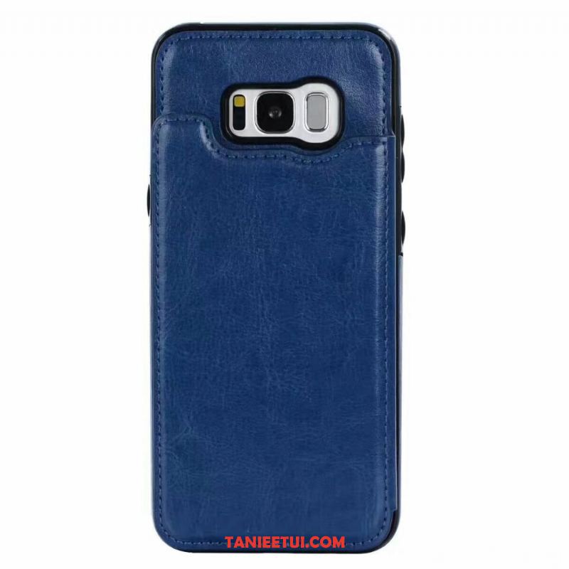 Etui Samsung Galaxy S8+ Gwiazda Kreatywne Skórzany Futerał, Futerał Samsung Galaxy S8+ Karta Telefon Komórkowy Braun