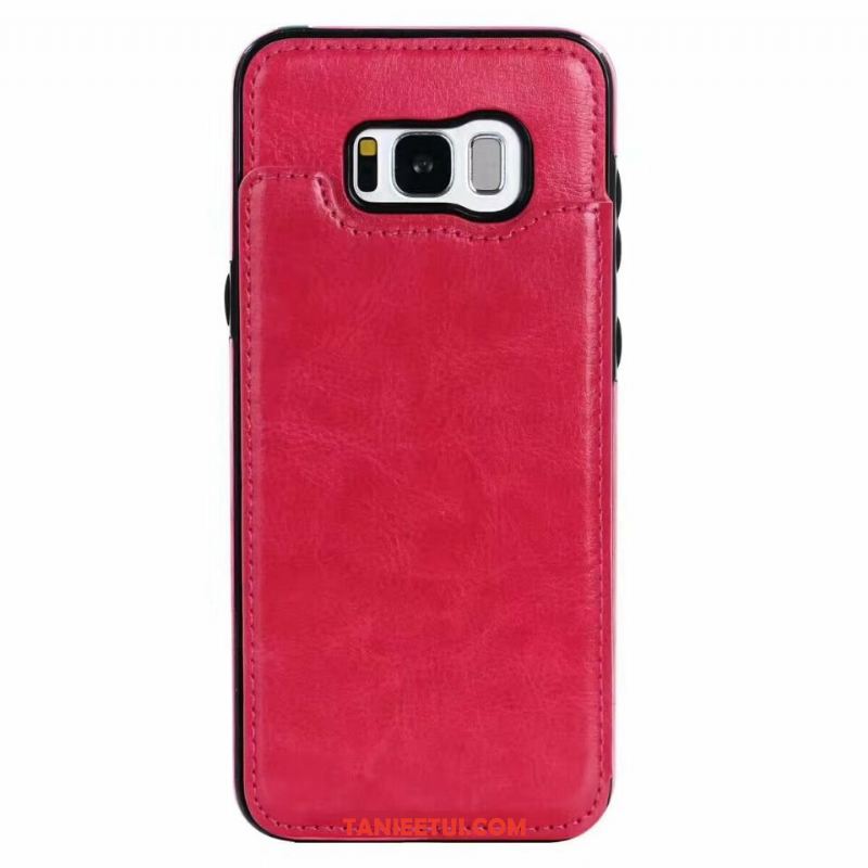 Etui Samsung Galaxy S8+ Gwiazda Kreatywne Skórzany Futerał, Futerał Samsung Galaxy S8+ Karta Telefon Komórkowy Braun