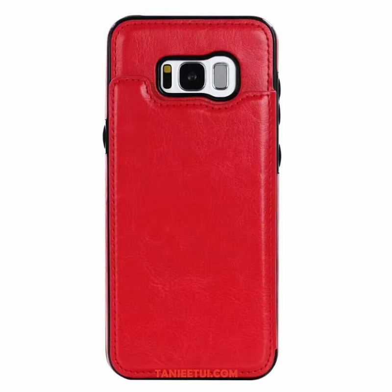 Etui Samsung Galaxy S8+ Gwiazda Kreatywne Skórzany Futerał, Futerał Samsung Galaxy S8+ Karta Telefon Komórkowy Braun